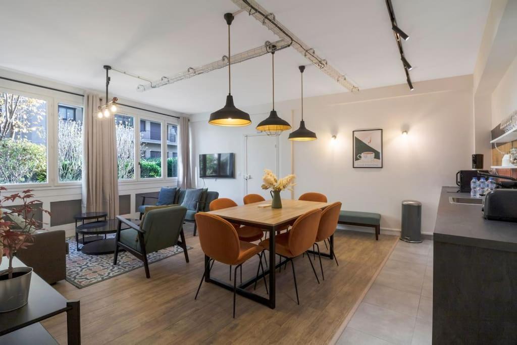Brand New Flat For 8 People, 3 Bedrooms Paris Eksteriør bilde
