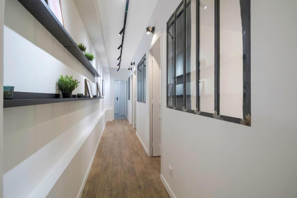 Brand New Flat For 8 People, 3 Bedrooms Paris Eksteriør bilde